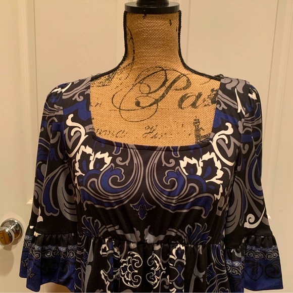 Trulli multi colored print dress - Picture 5 of 5